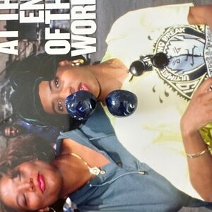 Cult Gaia Blue Petra Stud Earrings